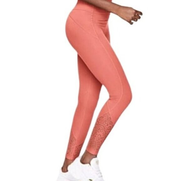 (5for$25)PINK Sport Classic Seamless Leggings with Eyelet Design Size XS - Picture 1 of 6